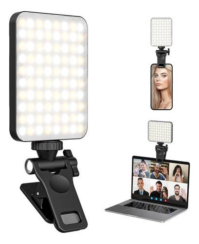 ~? Xinbaohong Luz Selfie Recargable, Luz De Relleno De Clip 