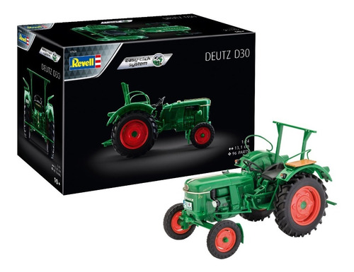 Revell Tractor Deutz D30 1/24 Easy Click En Colores