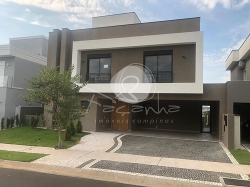 Imagem 2 de 26 de Casa Para Venda Em Condomínio No Parque Dos Alecrins Em Campinas - Imobiliária Em Campinas - Ca00992 - 69326083