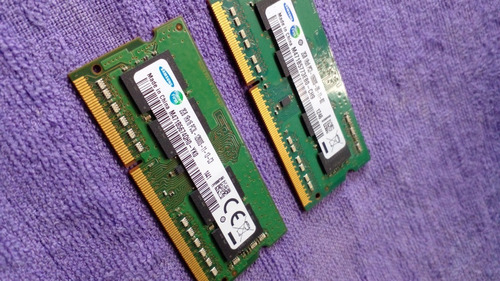 Imagen 1 de 6 de Memoria Ram Laptop Samsung 2gb 1rx16 Pc3l 12800s