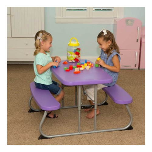 Mesa De Picnic Plegable Para Niños - Lifetime