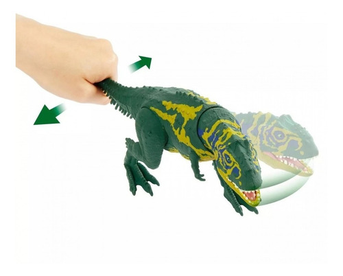 Imagem 7 de 9 de Dinossauro Majungasaurus Com Som Jurassic World Mattel Gmc95