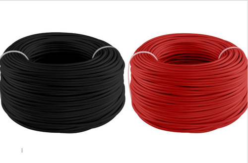Imagen 1 de 1 de Combo: 2 Rollos Cal. 12 Negro Y Rojo Cable Thw 100m