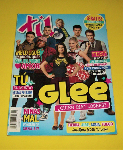 Glee Revista Tu Dulce Maria Paulina Goto Lea Michele Cory Mo