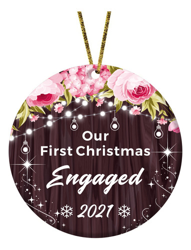 Nuestro Primer Ornamento Navidad Casado 2021 1er Año