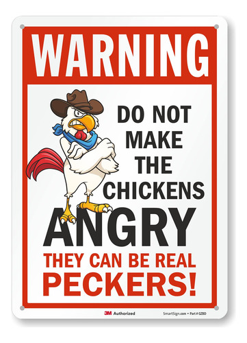 Do Not Make The Chickens Angry They Can Be Real Peckers  14