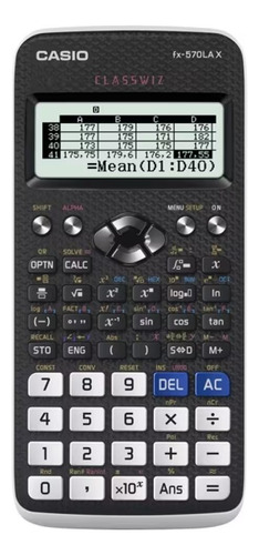 Calculadora Científica Classwiz Fx-570lax 553 Funcione Casio