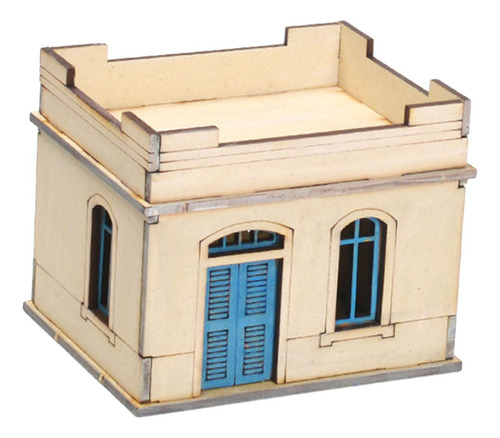 1/72 Kits De Arquitetura De Madeira 3d Quarto Individual