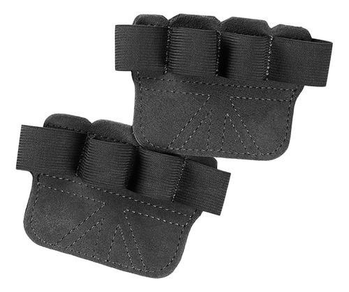 Almohadillas De Agarre Para Levantamiento De Gris Oscuro