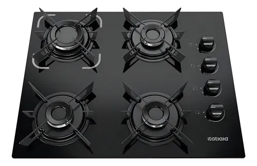 Cooktop Itatiaia 4 Bocas Electra Cor Preto 127/220v