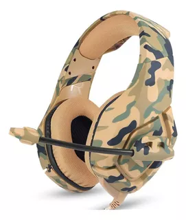 Auriculares gamer Onikuma Gamer K1-B K1 camouflage yellow