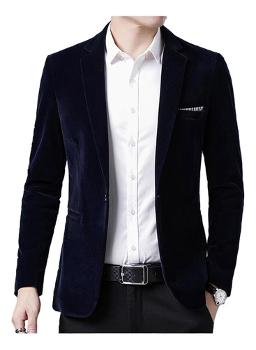 Chamarra De Terciopelo Dorado Para Hombre, Blazer, Baile De