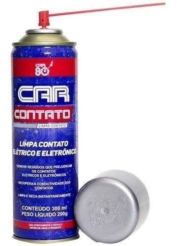 10 X Limpa Contato Eletrico Spray P/ Eletronicos Car80 