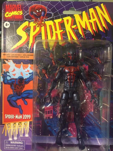 Spider-man 2099 Marvel Legends Vintage Completamente Sellado