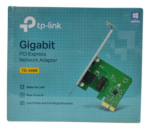 Tarjeta De Red Tp-link Tg-3468 Ethernet Pci 1000mb/s Gigabit