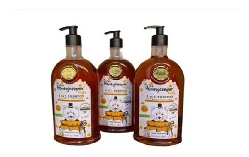 Shampoo Orgánico 3 En 1 Para Niños The Honey Keeper Msi