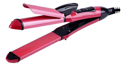 Plancha De Pelo 2 En 1 Plancha Y Rizador De Pelo Digital De
