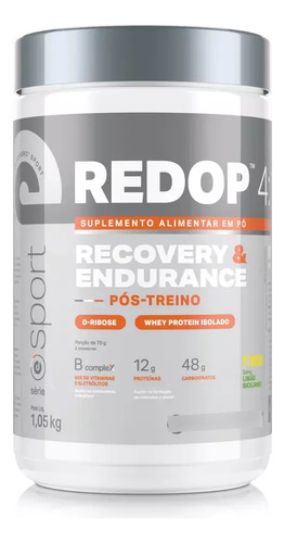 Redop 4:1 Pós-treino Recovery 1,05kg - Elemento Puro Sabor Limão Siciliano