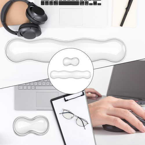 Apoyo Ergonómico Para Teclado Y Mouse Almohadilla