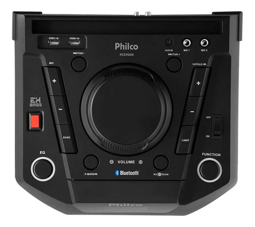 Caixa De Som Philco Extreme Bass Pcx9000 Bluetooth Tws 700w