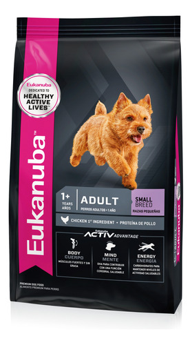 Alimento Perro Eukanuba Adulto Raza Pequeña 7,5 Kg + Promo!