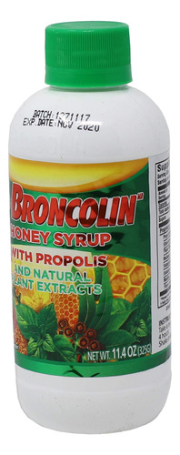 Sirope De Miel De Broncolina Con Propóleo, Extractos Natural