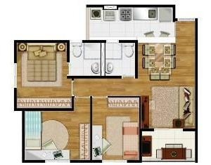 Imagem 1 de 12 de Apartamento Para Venda, 2 Dormitórios, Piqueri - São Paulo - 659
