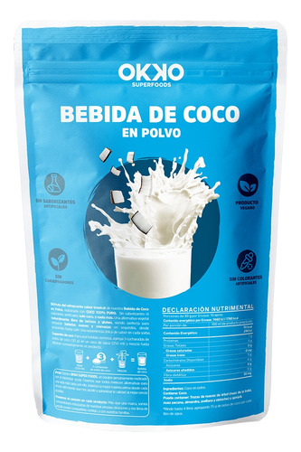 Okko Bebida De Coco En Polvo, 300 G