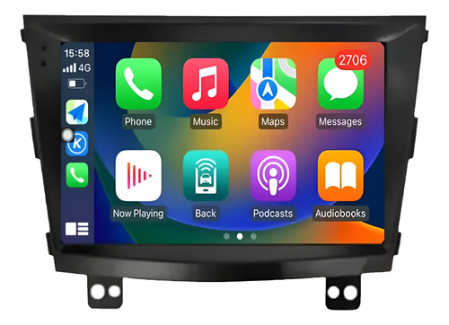Radio 9 Pulgadas Android Auto Carplay Ssangyong Tivoli +2015