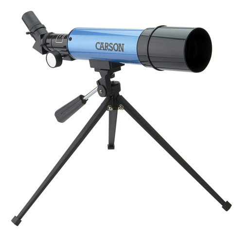 Carson Objetivo Refractor Tipo 17.5x-80x Telescopio De Poten