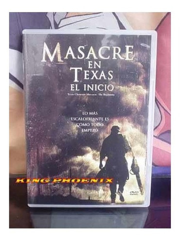 Masacre En Texas El Inicio Terror Dvd 