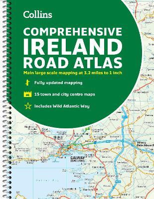 Libro Comprehensive Road Atlas Ireland - Collins Maps