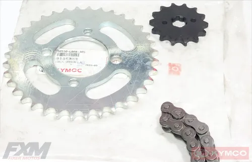 Kit Arrastre Activ 110 Uni-k 110 Kit Sprocket Kymco Original