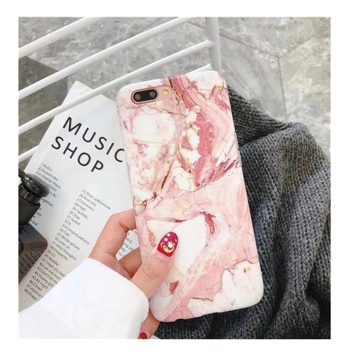 Imagen 1 de 4 de Funda Bumper Marmol iPhone 11 , 11 Pro O 11 Pro Max