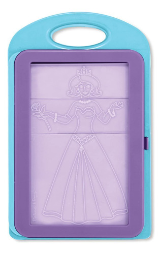 Kit De Actividades De Diseño De Melissa Doug Princess W/ 9 P