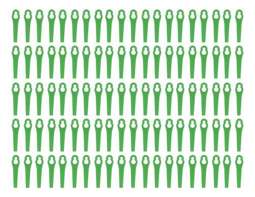 Cuchillas De Plástico Para Cortadora De Césped, 100 Piezas
