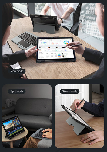 Nillkin Funda Keyboard Case Para Galaxy Tab S9 Fe Plus 12.4'