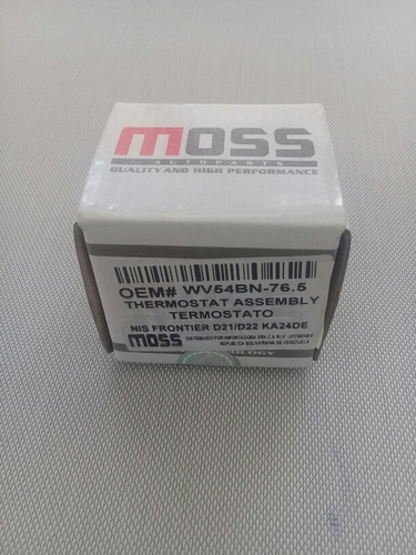 Thermostato Nissan Frontier D21 D22 Ka24de Marca Moss