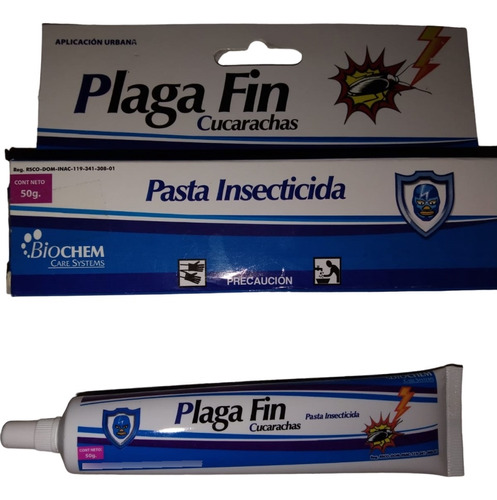 Plaga Fin Cucarachicida Gel 50 Gr Excelentes Resultados