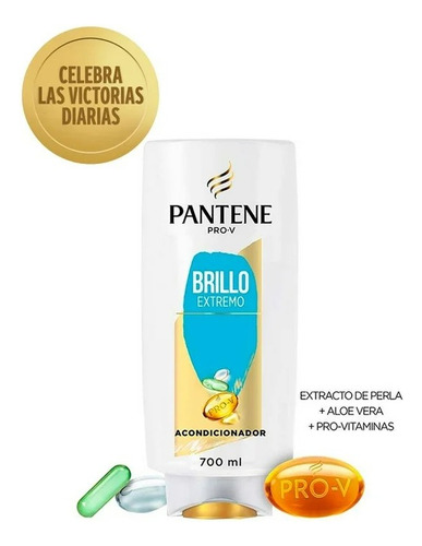 Acondicionador Pantene Pro-v Brillo Extremo 700 Ml