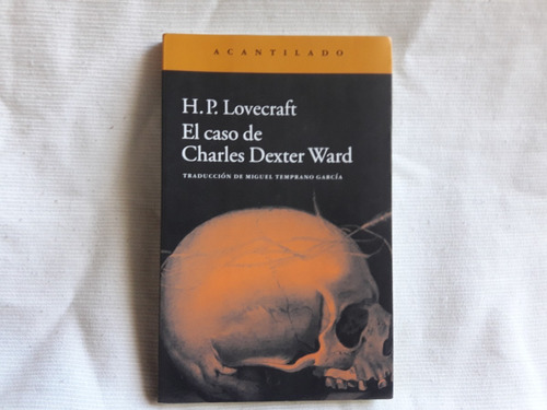 Imagen 1 de 6 de El Caso De Charles Dexter Ward H. P. Lovecraft Ed Acantilado