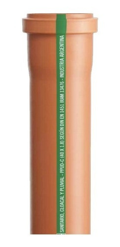 Caño De Desagüe Ips 110 × 4 Mts Tipo Awaduct