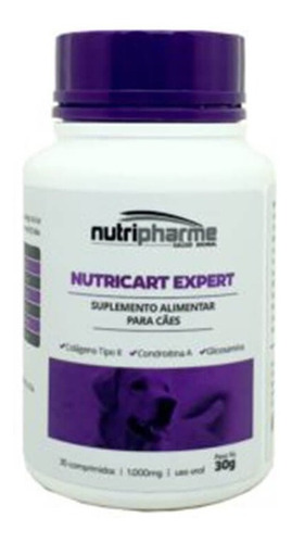 Suplemento Vitamínico Nutricart Expert 30cps Nutripharme