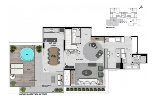 Imagem 19 de 20 de Apartamento No Cabral De 192,04 M2 Com 3 Quartos - La15917.403-rede - La15917.403