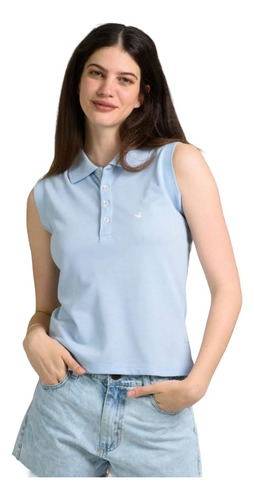 Musculosa Mujer Brooksfield Algodón Pique Premium Bm2000