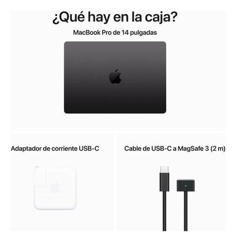 Apple Macbook Pro 14 Chip M3 Max 36gb Ram 1tb Negro Negro