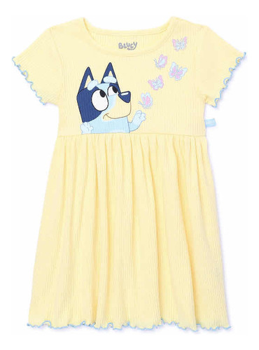 Bluey Vestido Niña Talla T Importado Usa