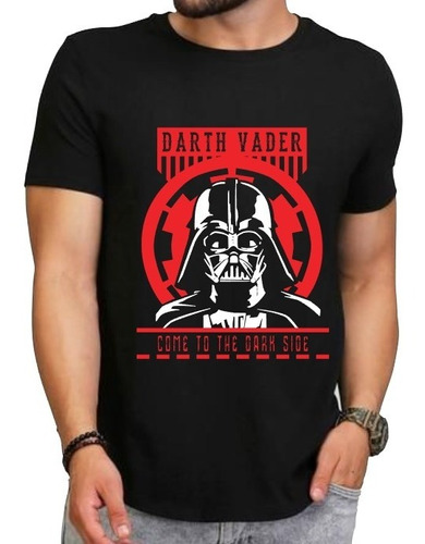 Playera Darth Vader, Casco Con Logo Imperial Y Leyendas