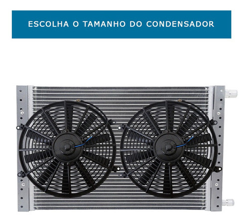 Kit Ar Condicionado Elétrico Vw Gol Quadrado Caixa Polaris
