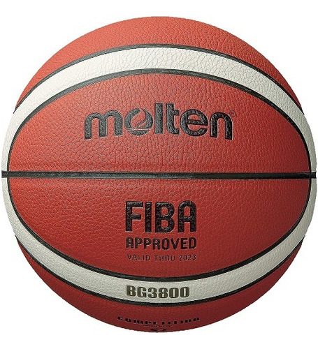 Balon De Basquetbol Piel Sintetica Molten Bg3800